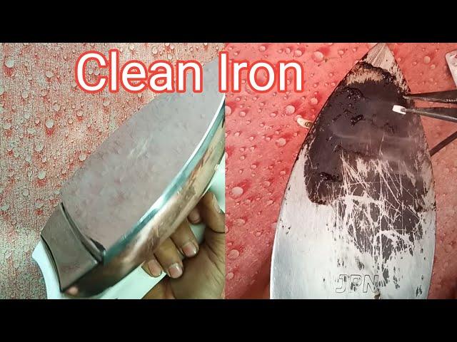 Iron Clean at Home | How to Clean Electric iron |
