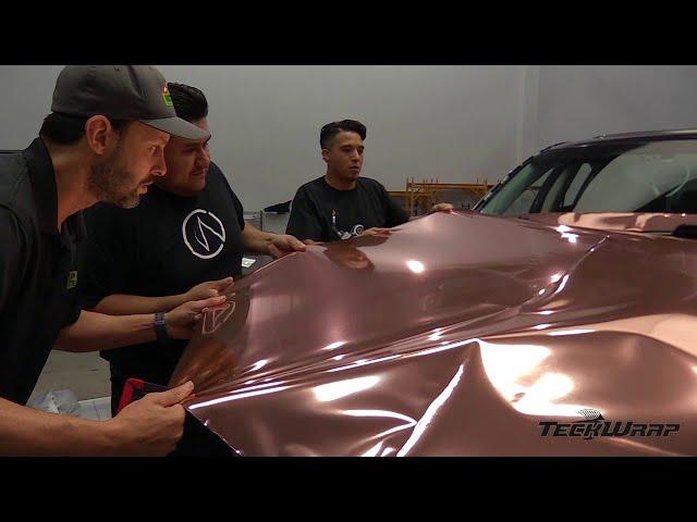 TeckWrapUSA Mirror Chrome Vinyl Film Series - Justin Pate & The Wrap Institute