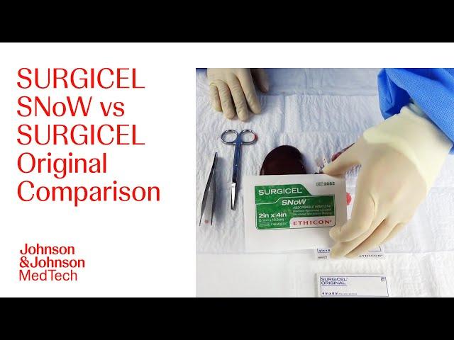 SURGICEL SNoW vs SURGICEL Original Hemostatic Efficacy Study | J&J MedTech