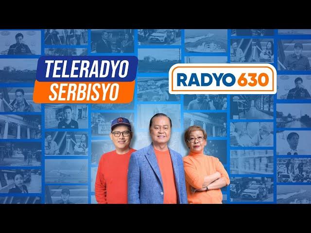 LIVE: Radyo 630, Teleradyo Serbisyo | 6 November 2024