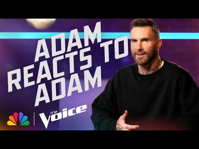 Adam Levine Reacts to His Greatest Hits on The Voice | NBC