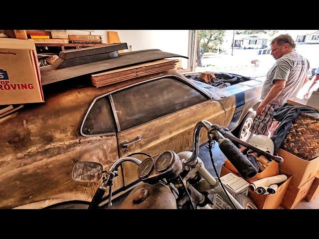 Epic Mustang Garage Find -- Parked In A Garage Since-1976