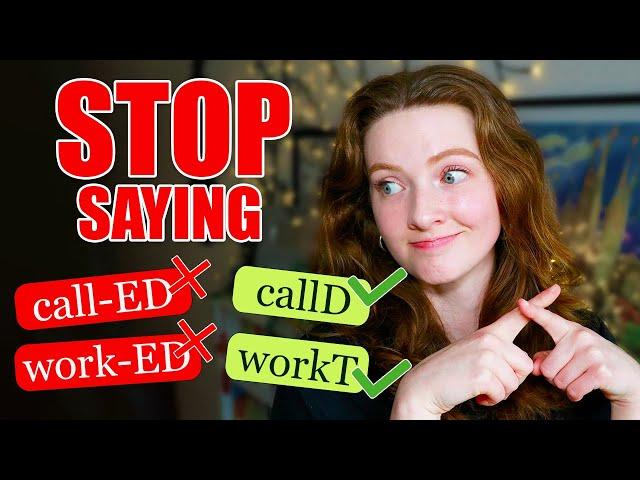 How to Pronounce 'ed' Endings in English (+ FREE PDF )