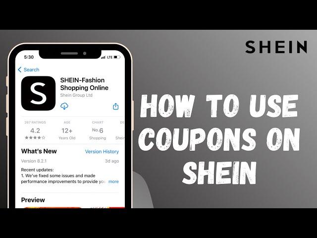 How to Use Coupons on Shein App