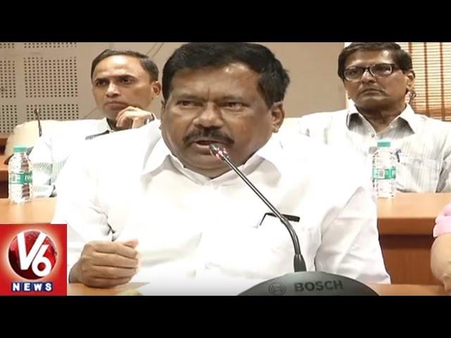 Telangana Formation Day | Minister Chandulal Holds Video Conference With Officials | V6 News