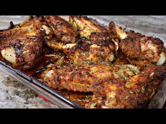 The BEST Baked Turkey Wings Recipe