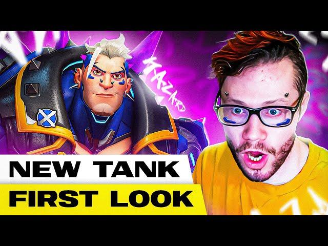 First Look At Overwatch 2's NEW TANK Hazard - Abilities And Gameplay