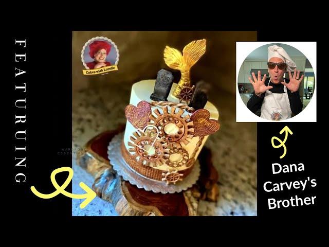 Gum Paste Decorations  Steampunk Style  Cakes with Lorelie & Scott