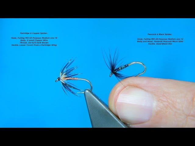 Tying 2 Spider/Soft Hackle Wets by Davie McPhail