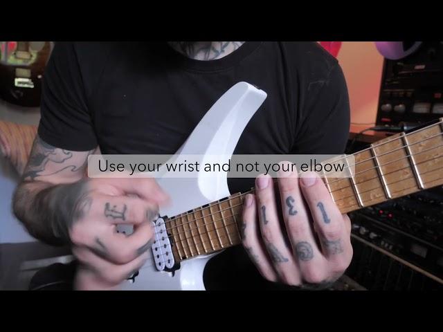 How to play FAST alternate picking explained in 2 min!