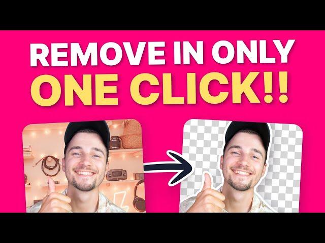 One-Click Video Background Remover for FREE!