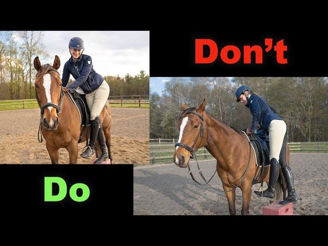 HOW TO GET ON A HORSE FOR BEGINNERS