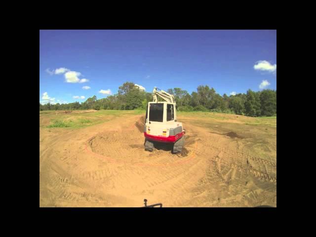 Golf Bunker Construction Timelapse #2