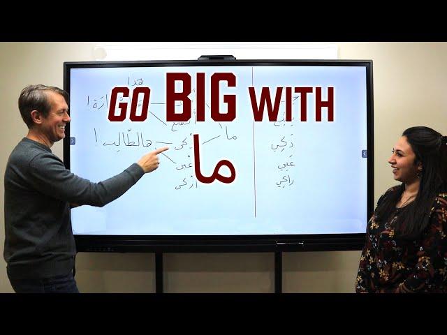 Go BIG in Arabic! (How to make exclamatory sentences.)