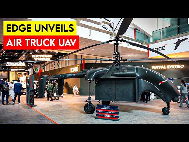 UAE's Edge Group Unveils Air Truck UAV Helicopter