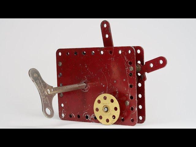 Restoration of a Meccano clockwork motor from 1920s–1930s