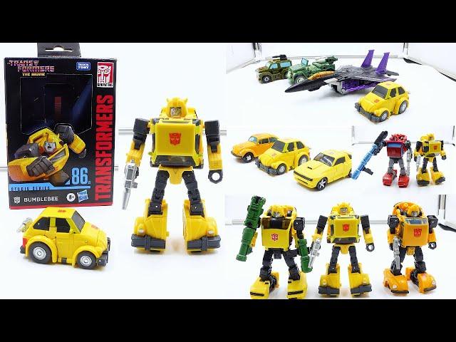 Transformers Studio Series '86 BUMBLEBEE IS the Better Buy!!! SS'86 Bee Review + Comparisons[4K]!!!