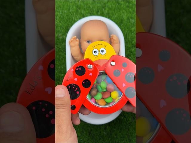 Oddlysatisfying ASMR Videos with Bathtub Mms Slime #satisfying #asmr