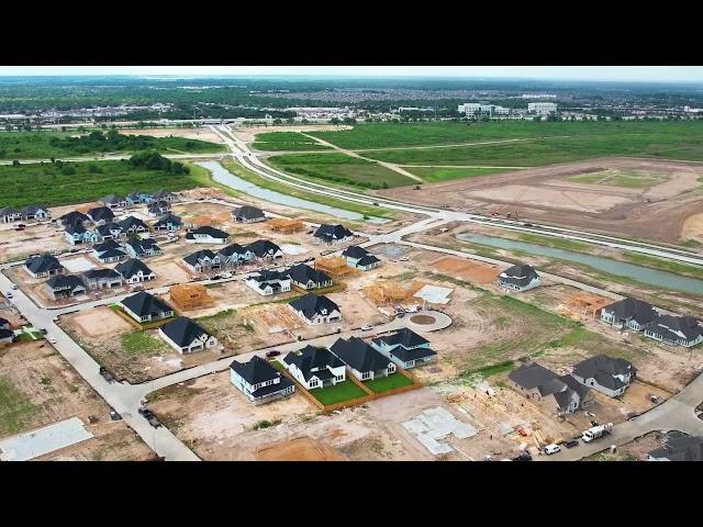 Newmark Homes in Dunham Pointe in Cypress, TX