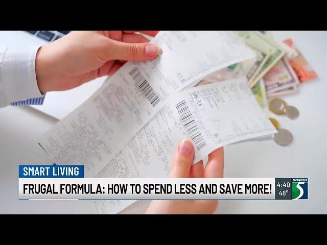 Frugal formula: How to spend less and save more