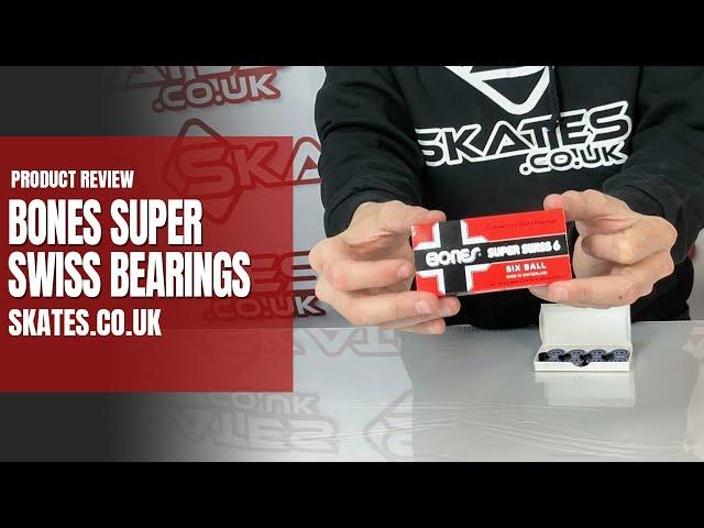 BONES SUPER SWISS BEARINGS -  PRODUCT REVIEW & UNBOXING! - Skates.co.uk