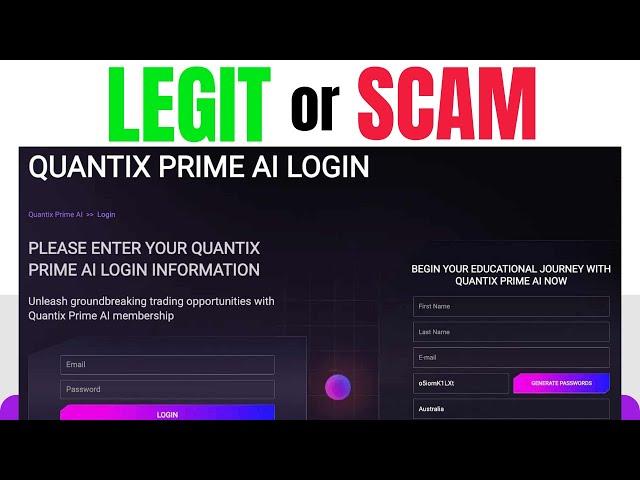 Quantix Prime AI Review: Legit or Crypto Scam?