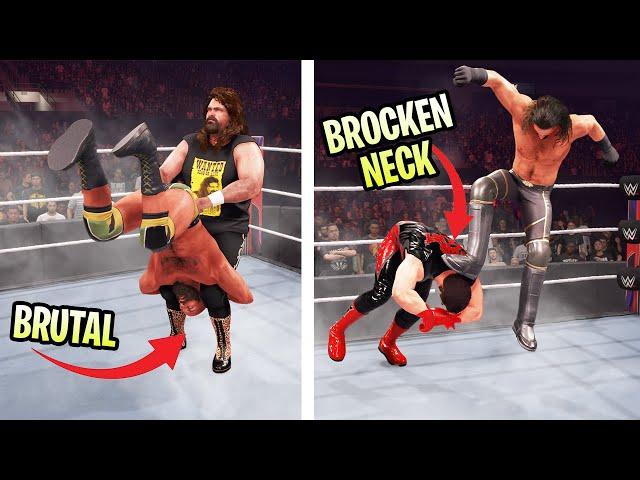 25 Moves That Can Seriously Hurt Your Opponent (WWE 2K24)