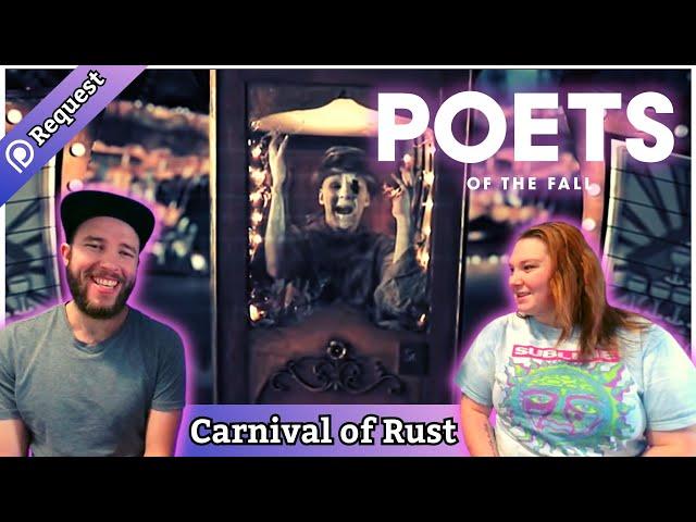 WOW...HIS VOICE!!! | Partners React to Poets of the Fall - Carnival of Rust #reaction