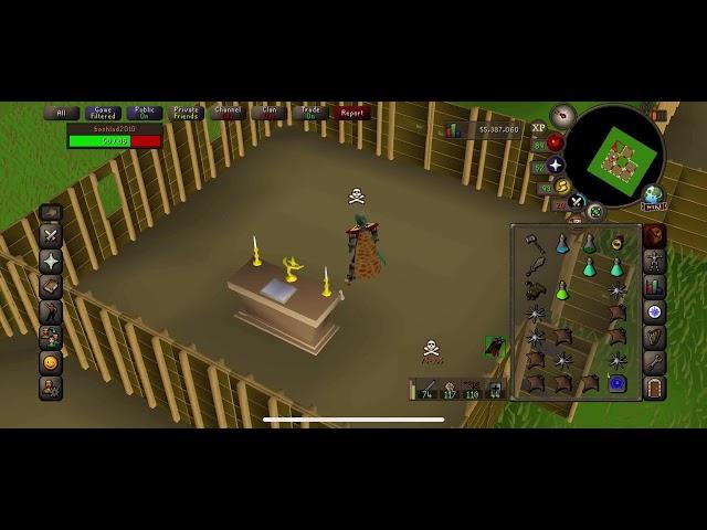 Oldschool RuneScape how to pk on mobile