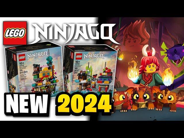 FINAL LEGO Ninjago City Micro Sets & NEW Wyldfyre Series OFFICIALLY Revealed