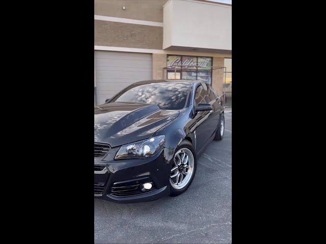Freshly Detailed Chevy SS with Maverick Man Carbon Cowl Hood