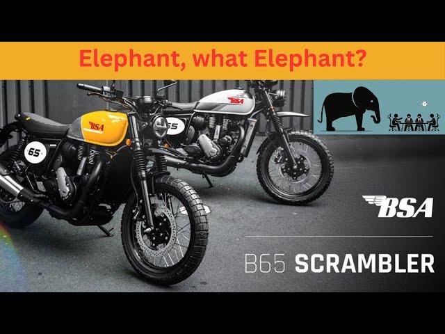 BSA B65 and THE ELEPHANT IN THE ROOM. We need to talk about this bike, BSA, Goldstar and the Dealers