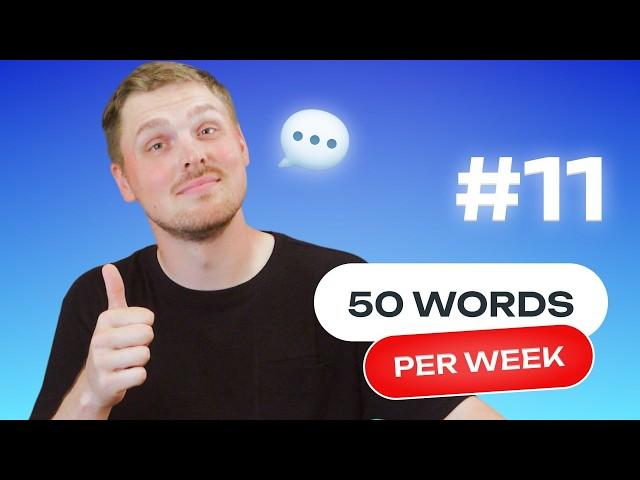 Russian Vocabulary - 50 words per week #11 | A1 level