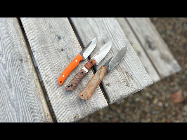 CRUWEAR REVIEW! Duckhead Forge “Chum”,Primitive Bear Knives “Edisto”,Northern Knifeworks “Badger”