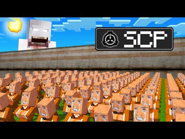 Can 10,000 Villagers Escape A SCP Laboratory?