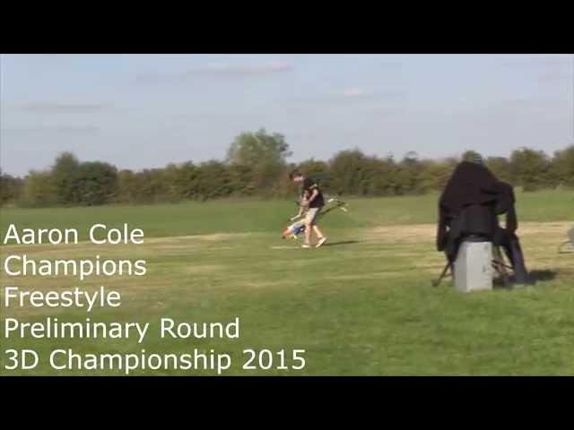Aaron Cole Champions Freestyle Preliminary 3D Championship 2015