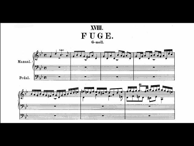 Bach - "Little" Fugue BWV 578 in G minor (Koopman, Brusquini)