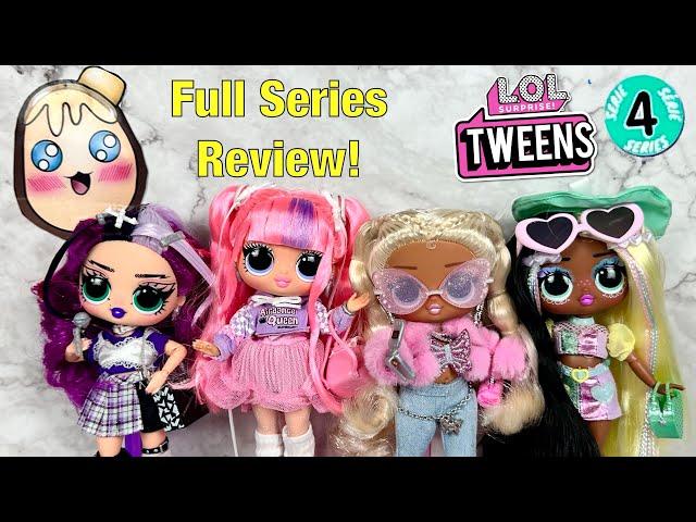 Best Series Yet? LOL Surprise Tweens Series 4 Dolls Full Unboxing + Review!