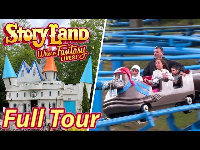 Storyland, New England's Best Family Theme Park! | Full Tour | June 2022