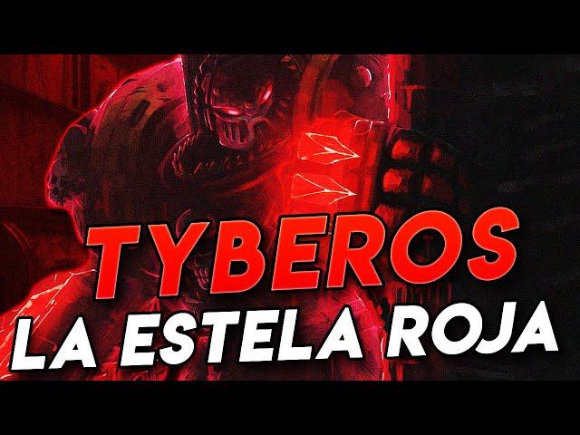 TYBEROS LA ESTELA ROJA EN WARHAMMER 40K |TODA LA HISTORIA DEL MARINE MAS GRANDE Y LOS CARCHARODONES