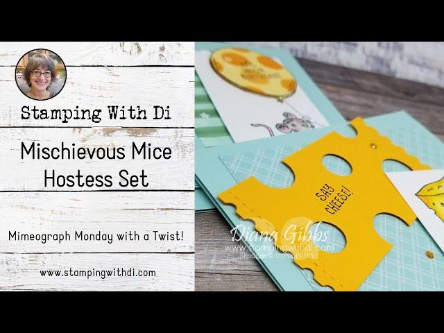 Mischievous Mice Hostess Set - Mimeograph Monday with a Twist | Stampin' Up!