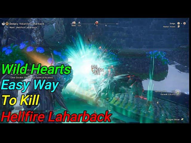 Wild Hearts Easy Way To Kill Hellfire Laharback "2:08" (Solo / Hand Cannon) 