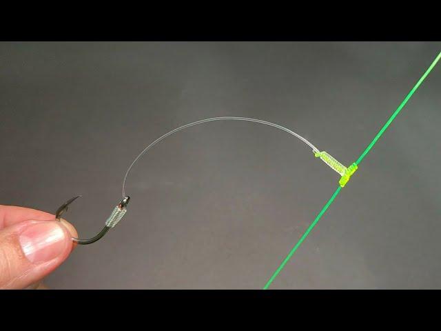 100% The Right Way to Make a Basic Anti-Twisting Fishing Line