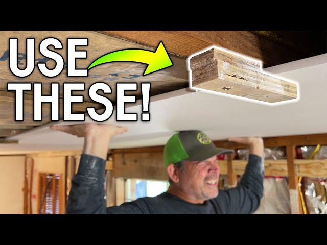 DRYWALL SECRET for EASY DIY INSTALLATION