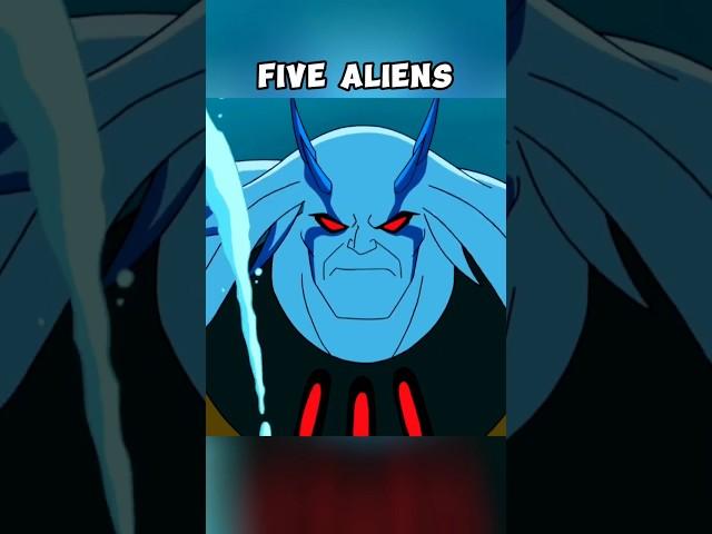 why Aggregor captured 5 aliens? #ben10 #omnitrix #omniverse #cartoon