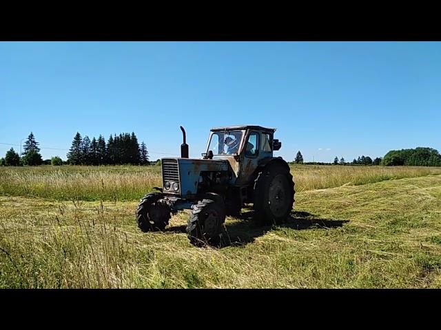 Mtz-52 working/heina lõikus