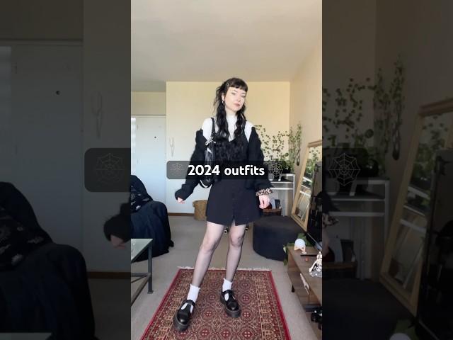 (almost) all the outfits I wore in 2024 ️️ #outfits #outfitinspo #outfitideas