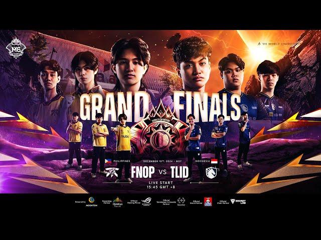  LIVE | MLBB M6 World Championship | Grand Finals