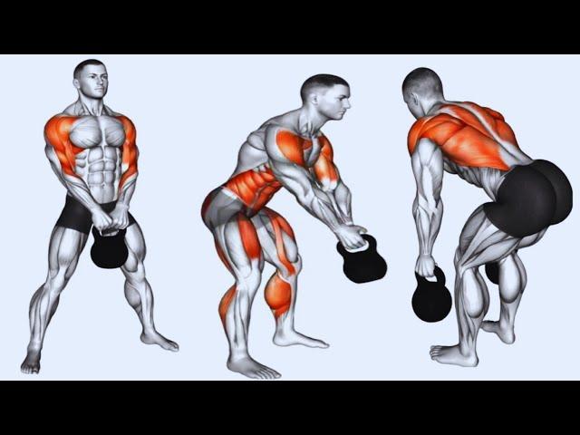 Kettlebell Workout Routine (Full Body Workout at Home)