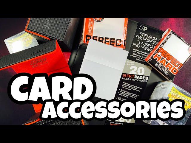 CARD ACCESSORIES - Deck Boxes, Cases, Sleeves, Binders, etc. // Magic the Gathering // Collecting